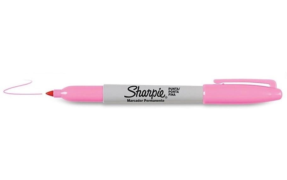 Sharpie Marqueur permanent Rose, 12 pièces