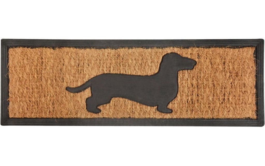 Esschert Design Tapis de sol Teckel 25.3 cm/75 cm x 75.1 cm