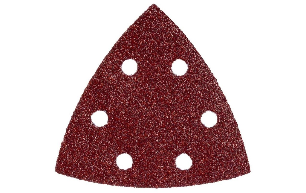 Metabo Feuille abrasive 93 x 93 mm H+M, P 60 5 pièces