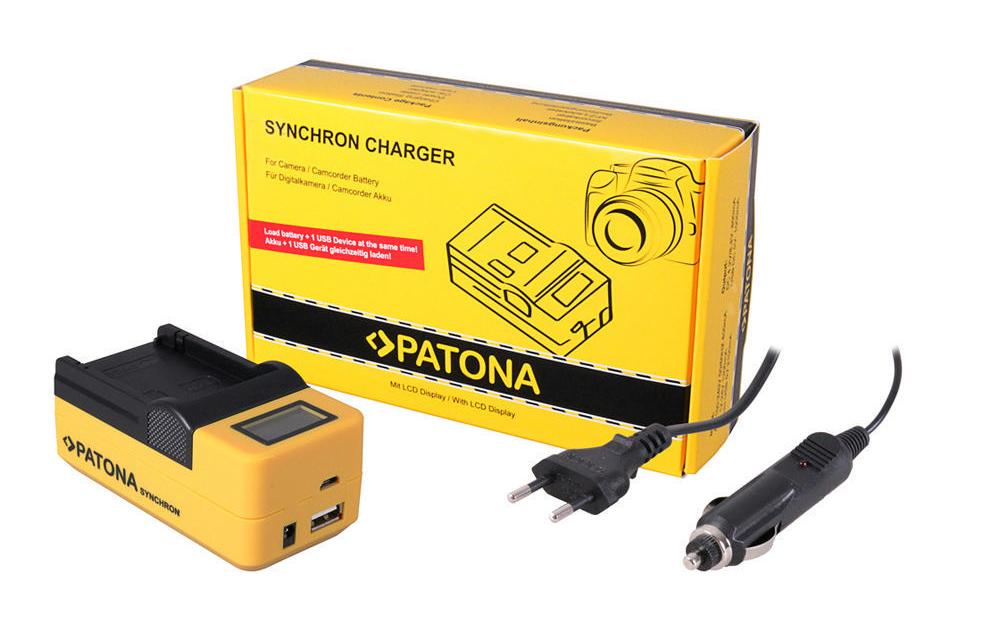 Patona Chargeur Synchron USB Canon NB10L