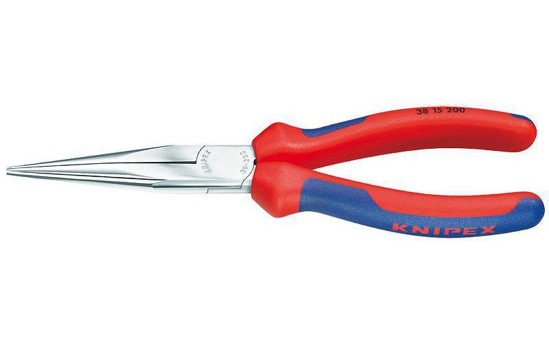 Knipex Pince de mécanicien 200 mm Mâchoires rondes plates