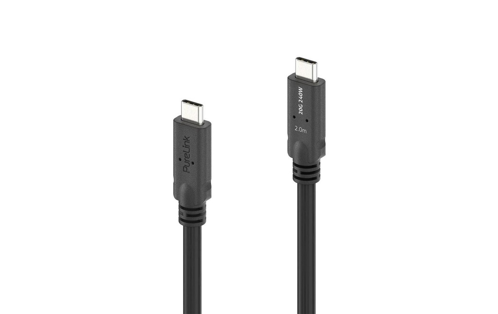 PureLink MicroX4 Câble USB4 USB-C - USB-C 2 m