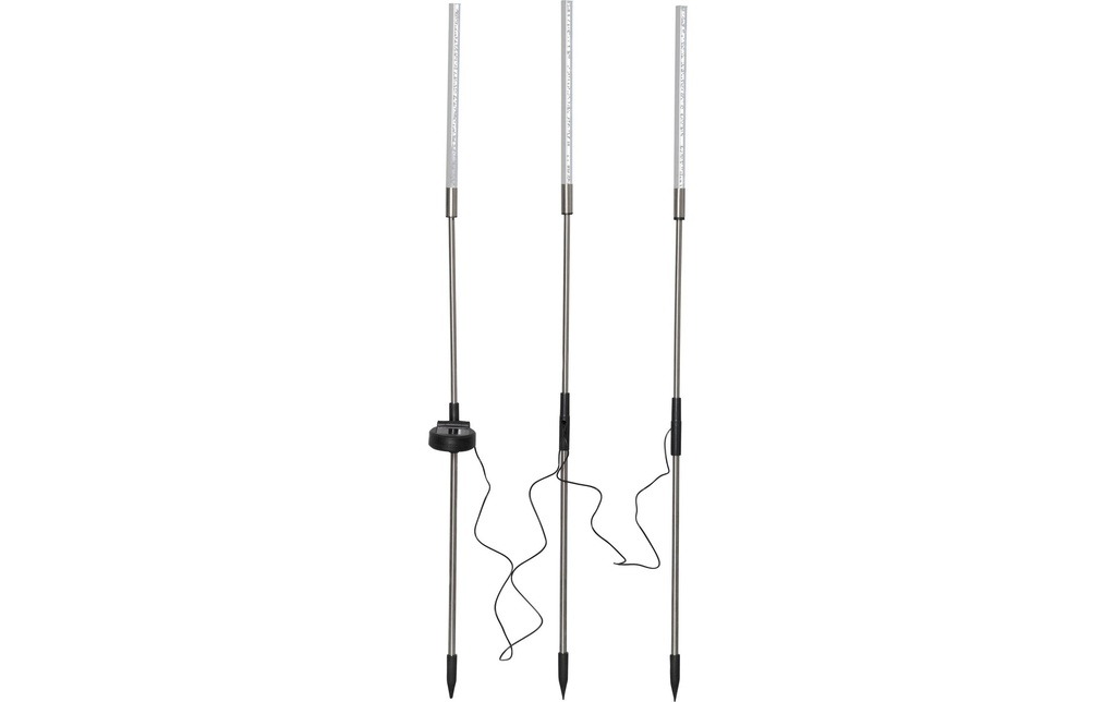 Star Trading Éclairage de jardin Décoration solaire Bubbly, Blanc chaud, lot de 3