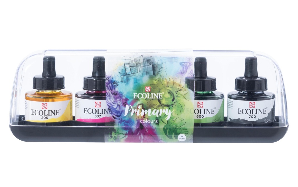 TALENS ECOLINE Primaer 50ml Set de 5 assortis (5 pces)