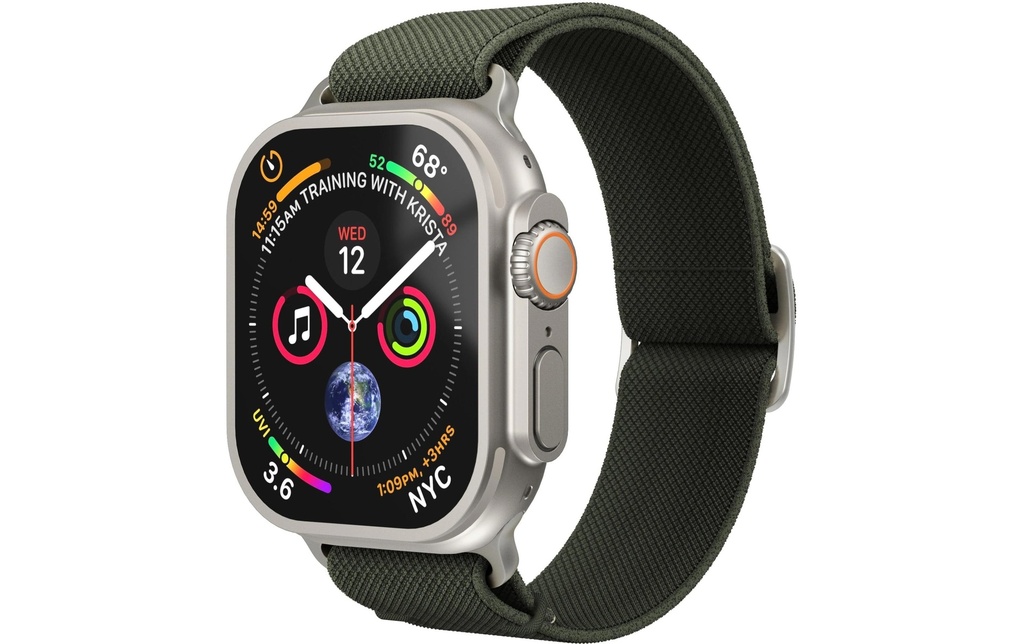 Vonmählen Bracelet Classic Nylon Loop Apple Watch 40/41/42 mm Olive