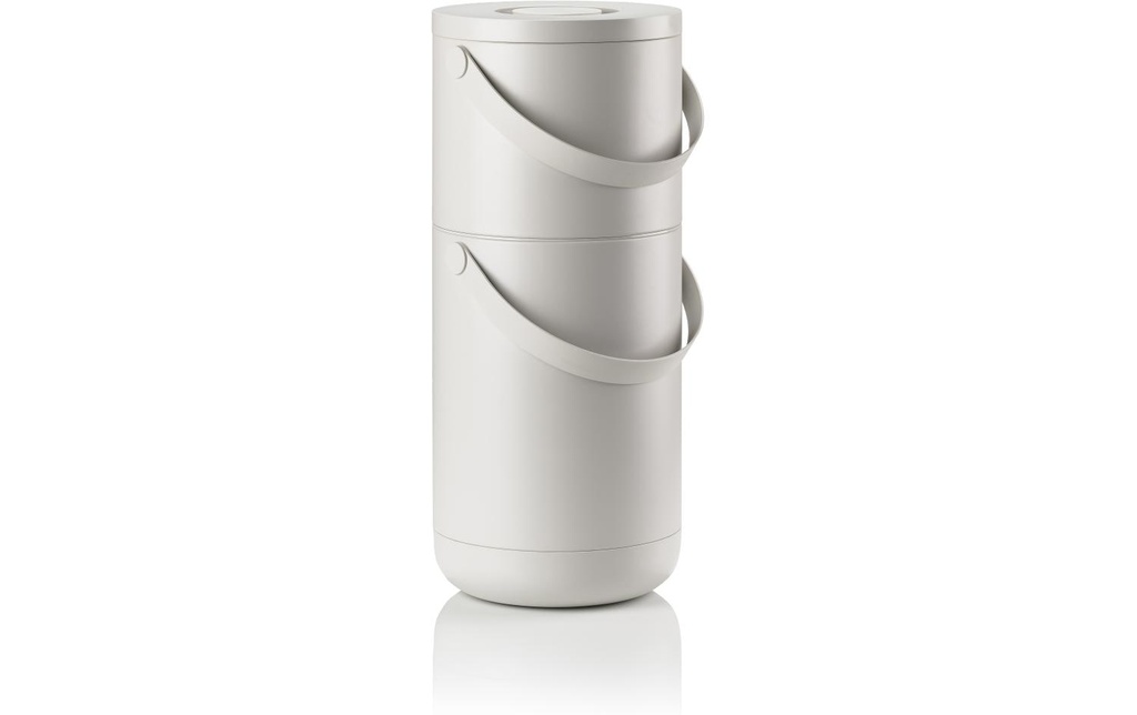 Zone Denmark Poubelle Circular 12 l + 22 l, Gris