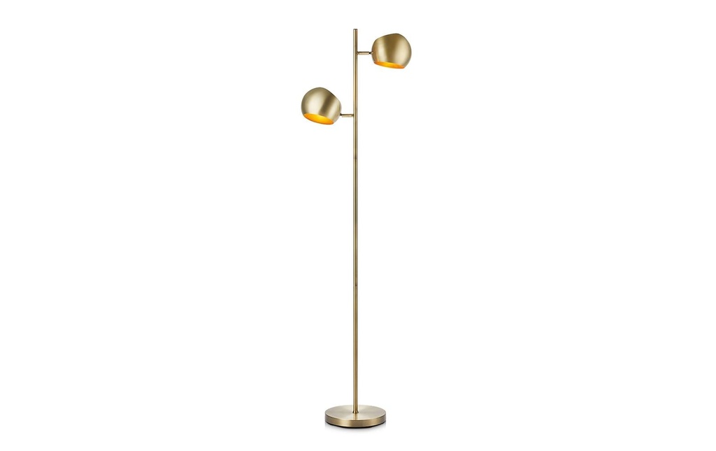 Markslöjd Lampe sur pied Edgar, 2 x E14, max. 40W, Antique