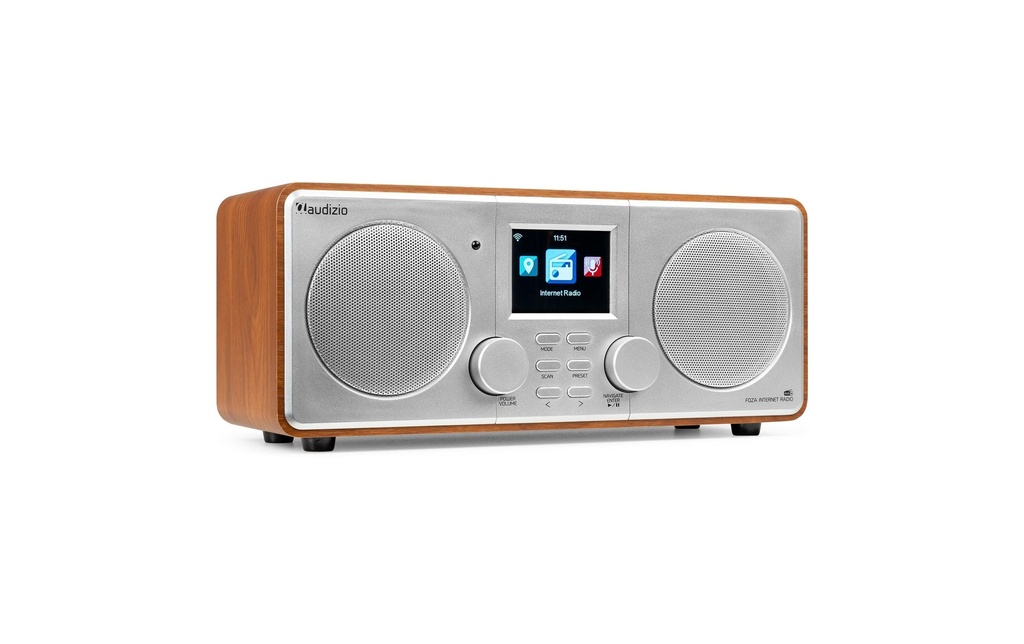 Audizio Radio DAB+ Foza Brun/Argenté