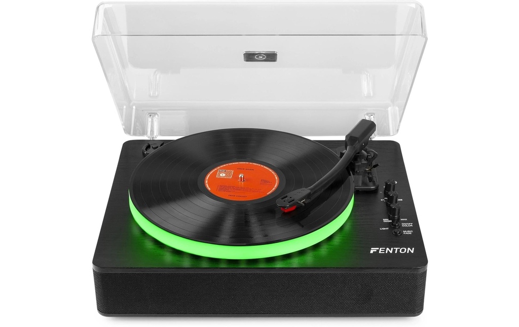 Fenton Tourne-disque RP162LED Noir