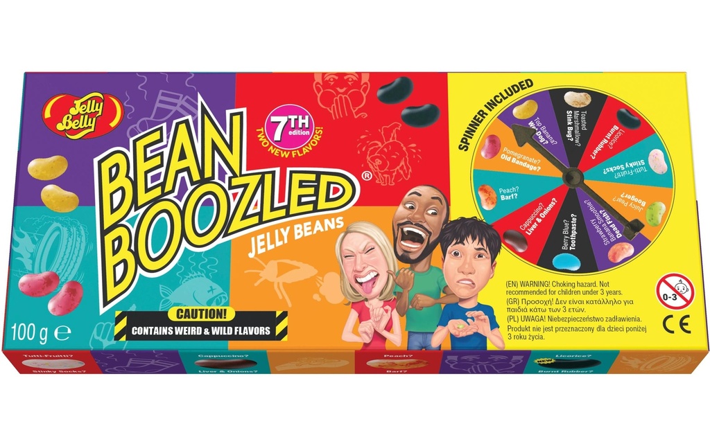 Jelly Belly Roue de la fortune Bean Boozled 7th Generation 100 g