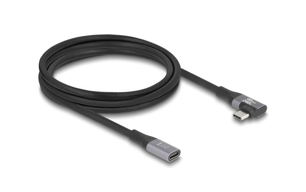 Delock Câble USB 20 Gbps PD 3.1 240 W USB-C - USB-C 2 m