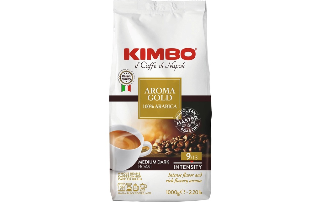 Kimbo Grains de café Aroma Gold 1 kg