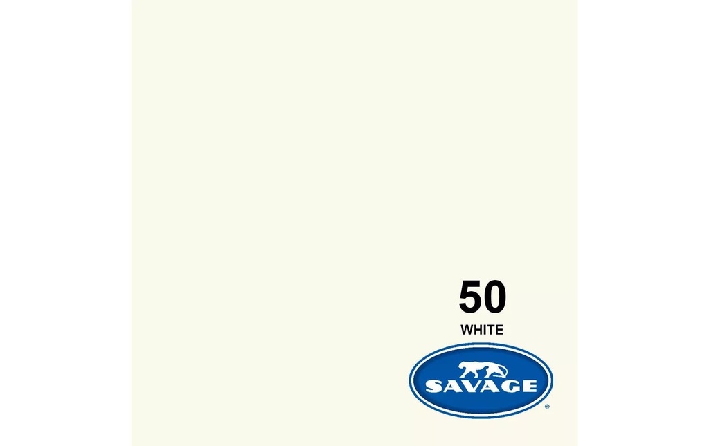Savage Fond papier 1.35 x 11 m blanc