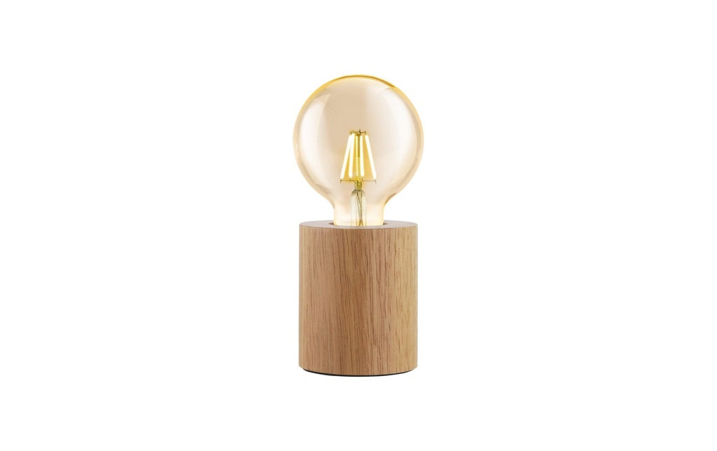 EGLO Leuchten Lampe de bureau TURIALDO 1x E27, Brown