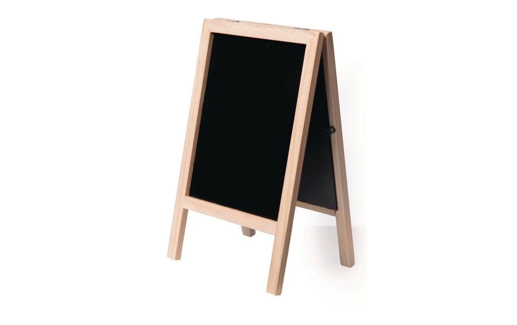 Securit Mini-tableau noir Mini 25 x 15.2cm 2 en 1, .