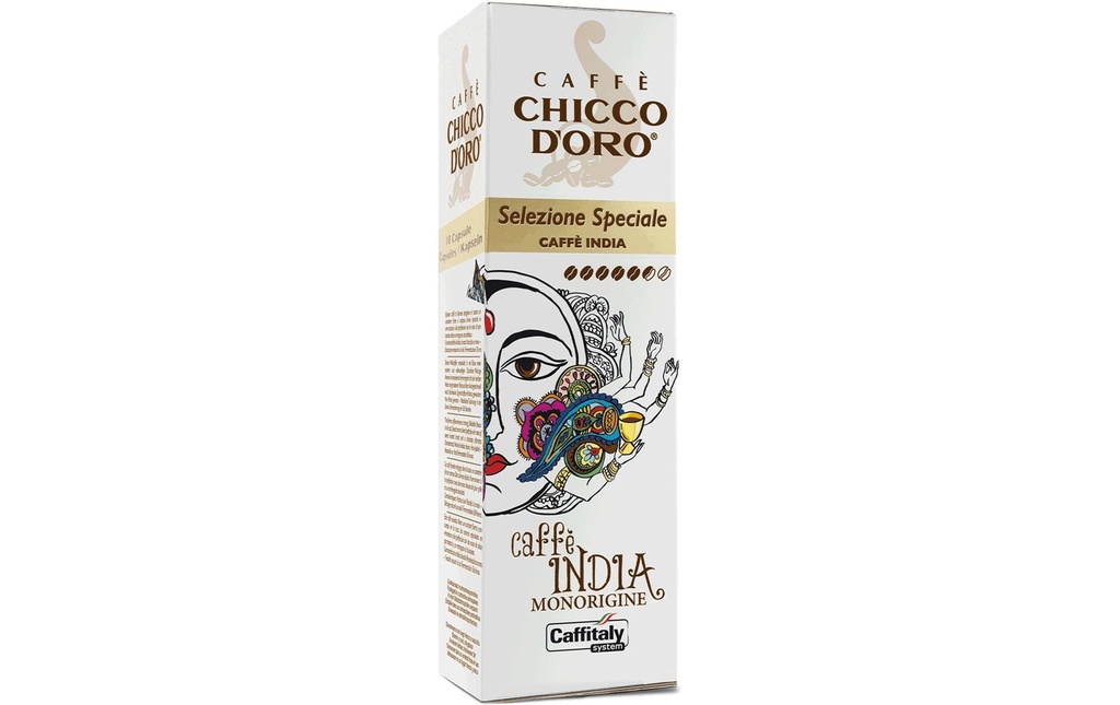 Chicco d'Oro Capsules de café Caffitaly System Caffé India 10 pièce
