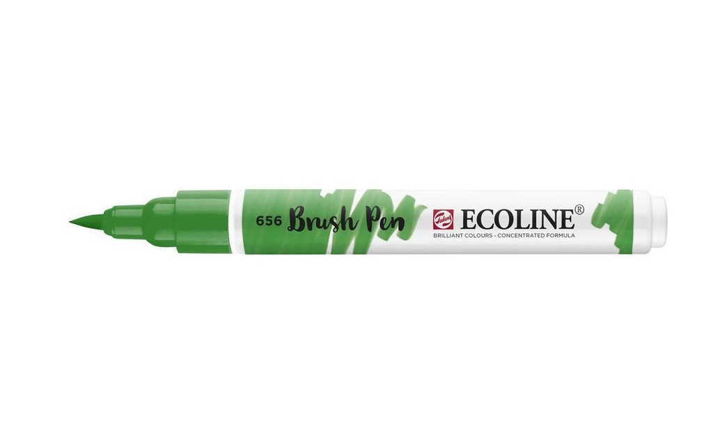 TALENS ECOLINE Brushpen vert forêt