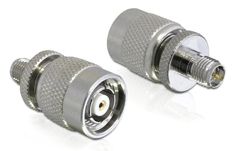 Delock Adaptateur d’antenne RP-SMA Douille (f) - RP-TNC Connecteur (m)