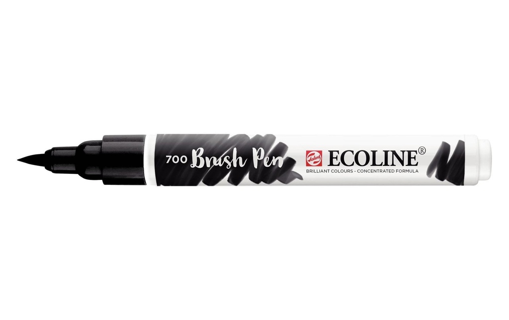 TALENS ECOLINE Brushpen noir