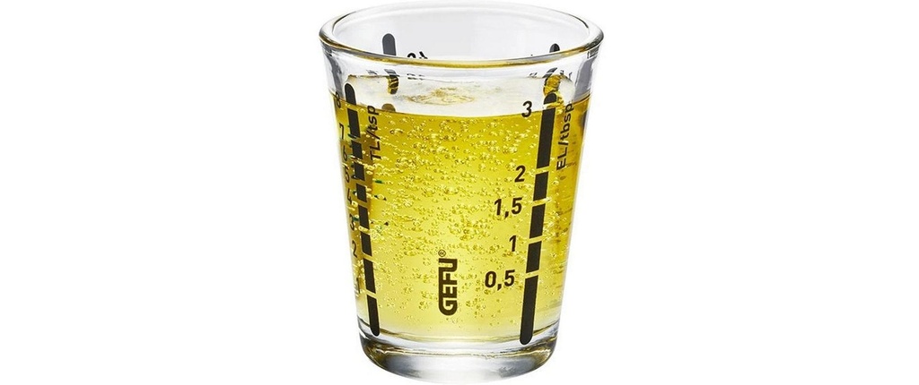 GEFU Verre mesureur Mini Messi 40 ml