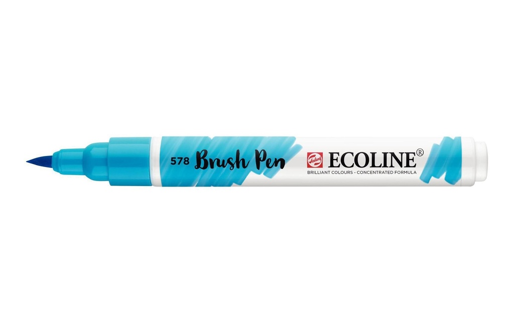 TALENS ECOLINE Brushpen bleu ciel