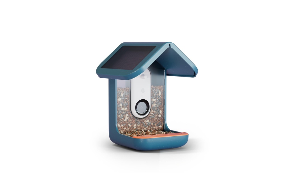 Birdbuddy Distributeur de nourriture PRO Solar avec reconnaissance des oiseaux AI