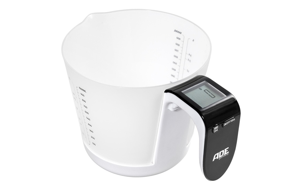 ADE Balance de cuisine Franca Noir/Blanc