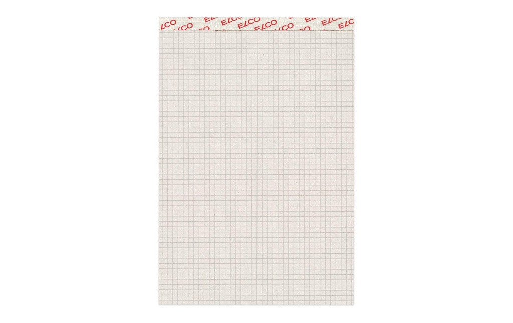 ELCO Bloc-notes A5 Recycling 4 mm  100 feuilles, quadrillées