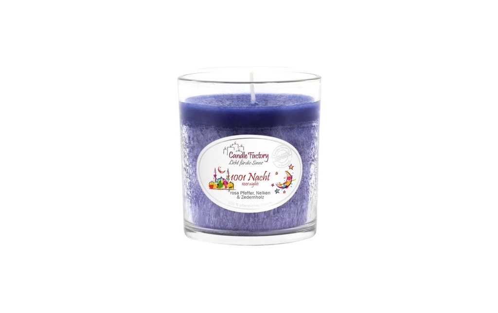 Candle Factory Bougie parfumée Party Light 1001 nuits