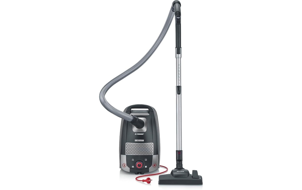 Severin Aspirateur traîneau Home & Car BC 7052 Gris/Noir