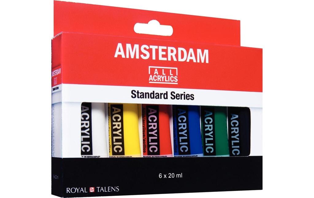 AMSTERDAM Acrylic Set 6 x 20ml (6 pces)