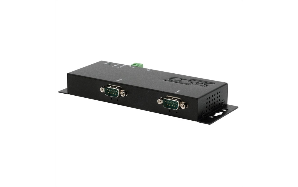 Exsys Serveur d’Appareils sériel EX-6122-2PoE 2-Port-RS-232/422/485