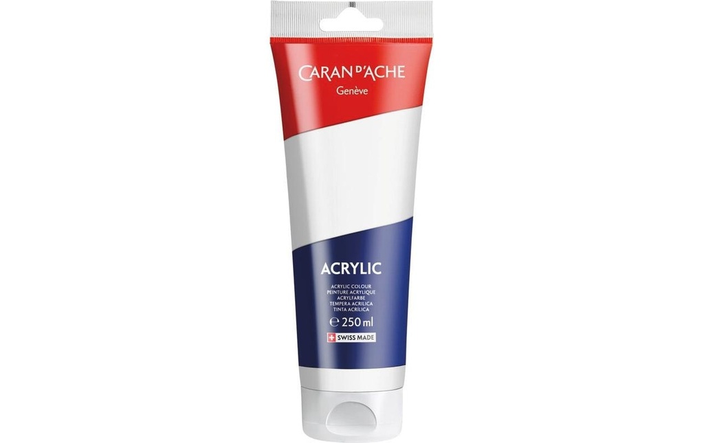 CARAN D'ACHE Acrylic blanc (250 pces)