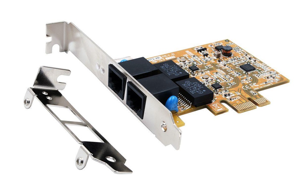 Exsys Carte réseau EX-6072-4K PCIe