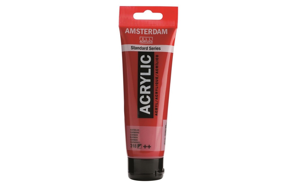 AMSTERDAM Acrylic 120ml carmin (120 pces)