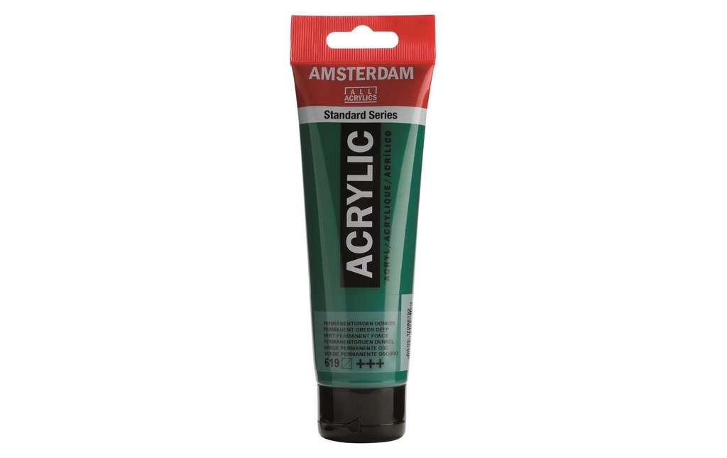 AMSTERDAM Acrylic 120ml perm.vert foncé (120 pces)