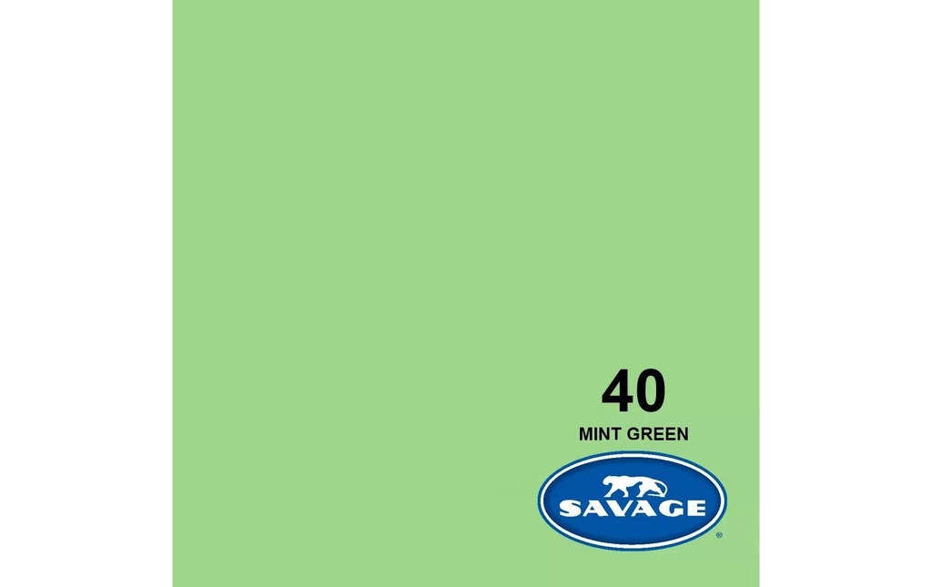 Savage Fond Papier 2.72 x 11m Mint Green