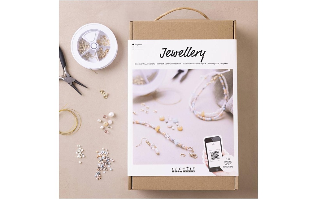 Creativ Company Kits de bricolage pour bijoux Perles classiques