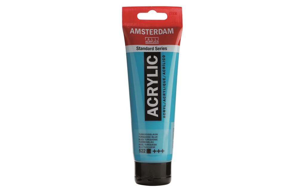 AMSTERDAM Acrylic 120ml bleu turquoise (120 pces)