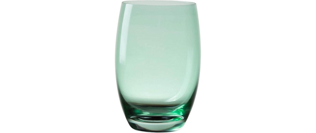Lunasol Verre Optima Color Tumbler Baril de 460 ml Vert clair