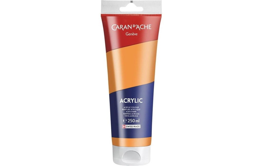 CARAN D'ACHE Acrylic orange (250 pces)