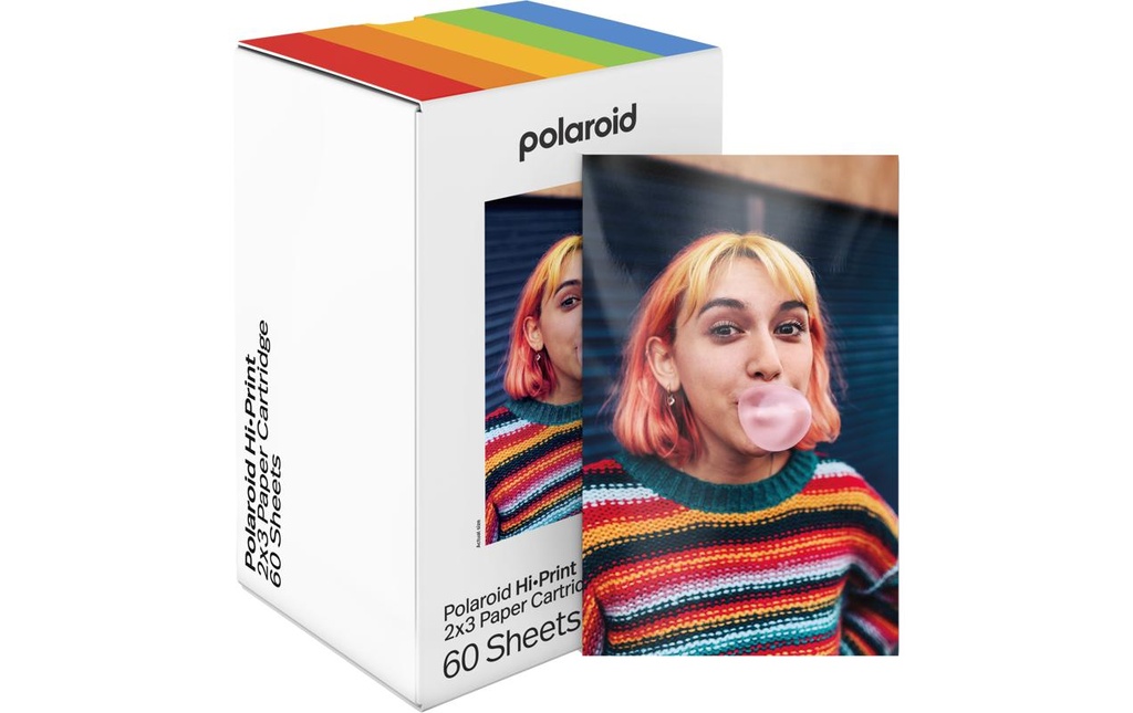 Polaroid Cassette papier Hi-Print 2 x 3 Gen 2 - 60 feuilles