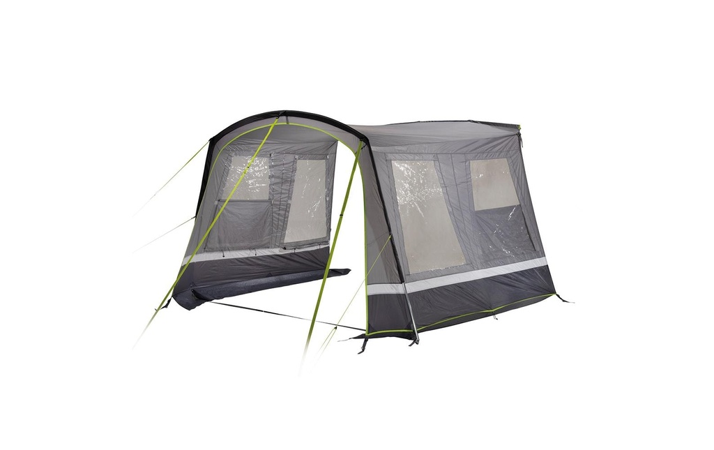 High Peak Auvent Trento 2.0, Lightgrey-Darkgrey-Lime