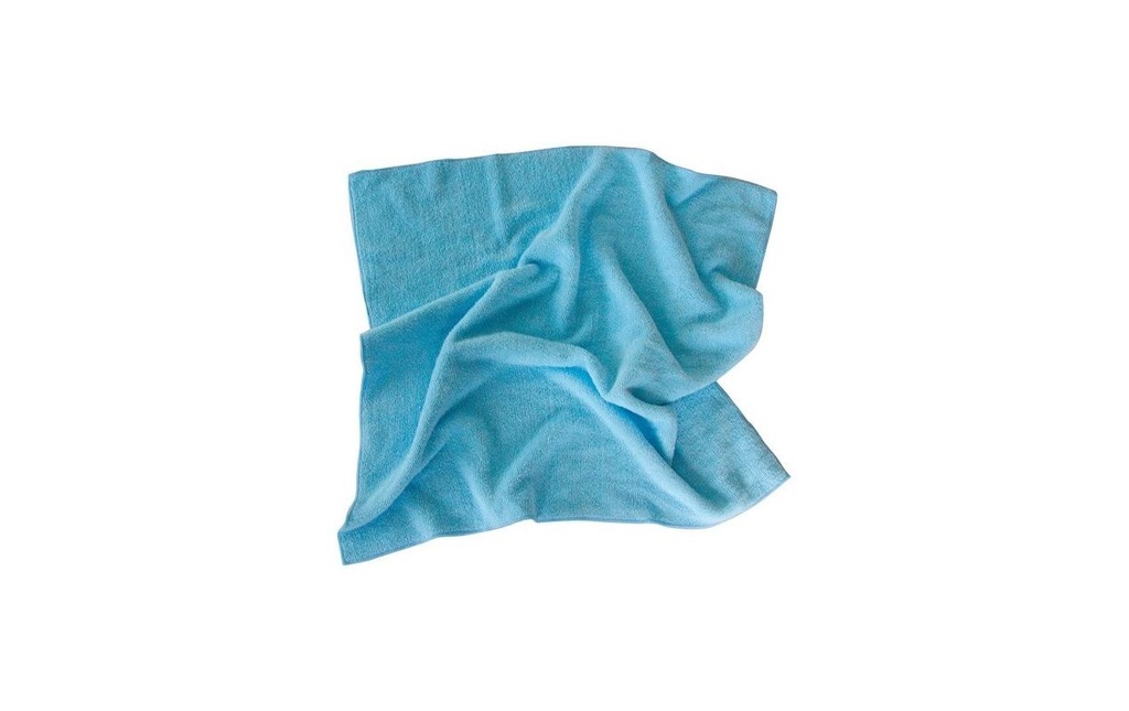 MSV Chiffon de nettoyage en microfibre Bleu
