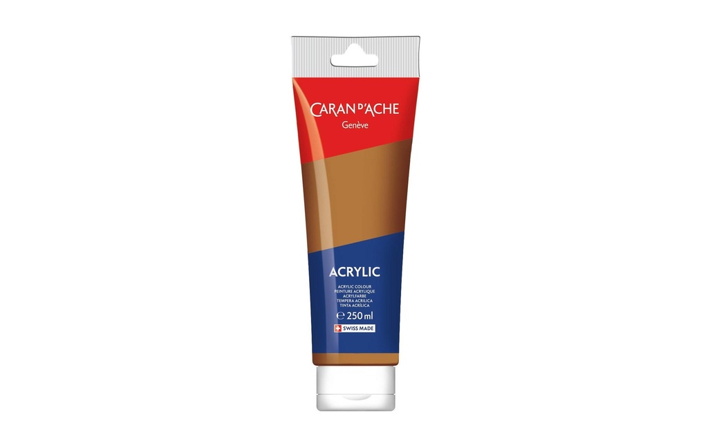 CARAN D'ACHE Acrylic sienne naturel. (250 pces)