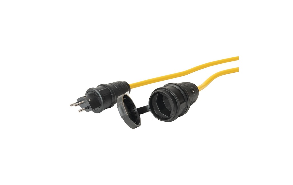 STEFFEN Câble de prolongation Bauflex T12 - T13, jaune 20 m