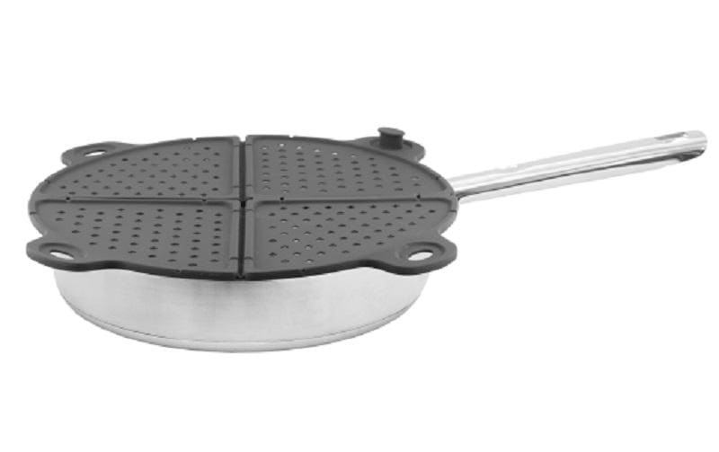 Moha Couvercle antiéclaboussures Silicook 33 cm, Noir