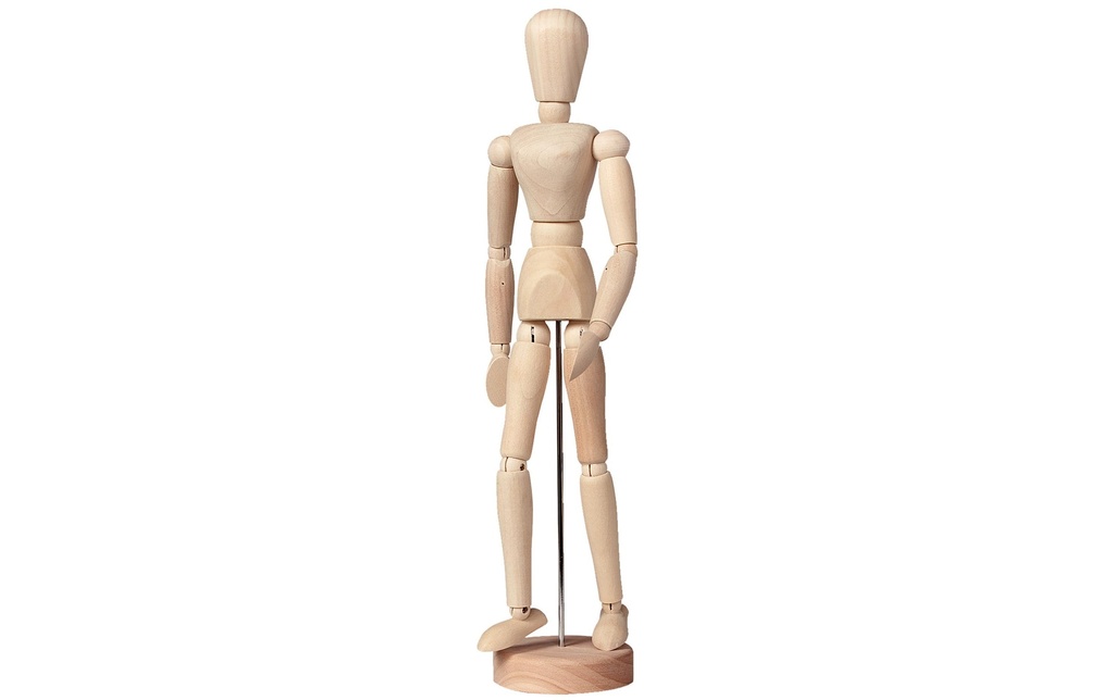 Talens Article en bois Mannequin articulé homme 30 cm