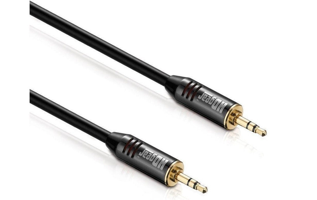 HDGear Câble audio Premium jack 3.5 mm - jack 3.5 mm 1 m