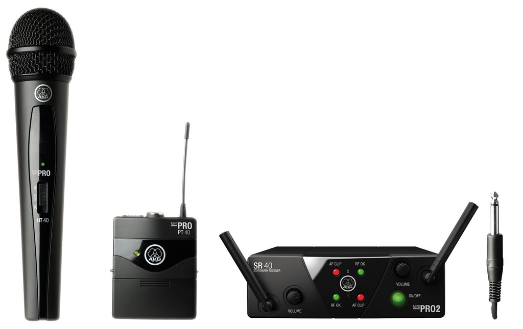 AKG WMS40 Mini Dual Vocal/Instrumental Set